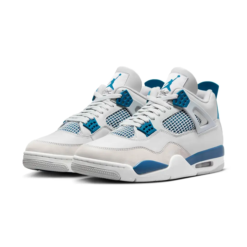 AIR JORDAN 4 RETRO MILITARY BLUE - Image 4