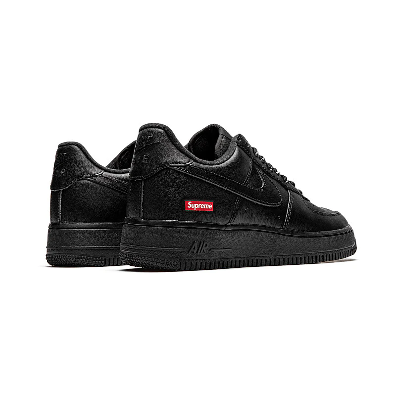NIKE AIR FORCE 1 SUPREME BLACK - Image 3